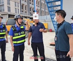 城管等部门联合行动 持续强化中心城区在建工地扬尘治理